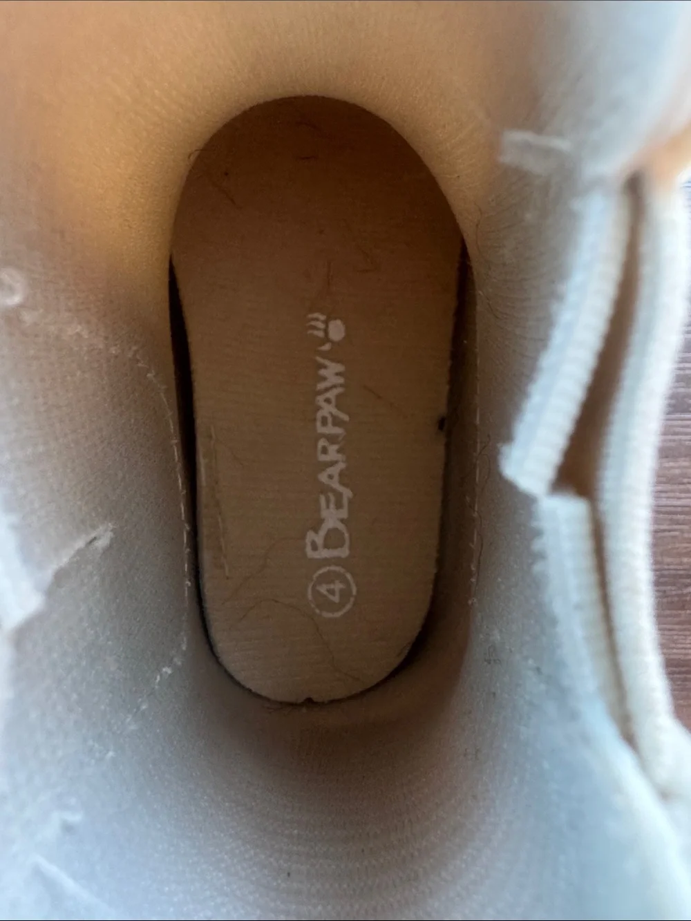 BearPaw Kids Chelsea Rain Boots - Creamy White